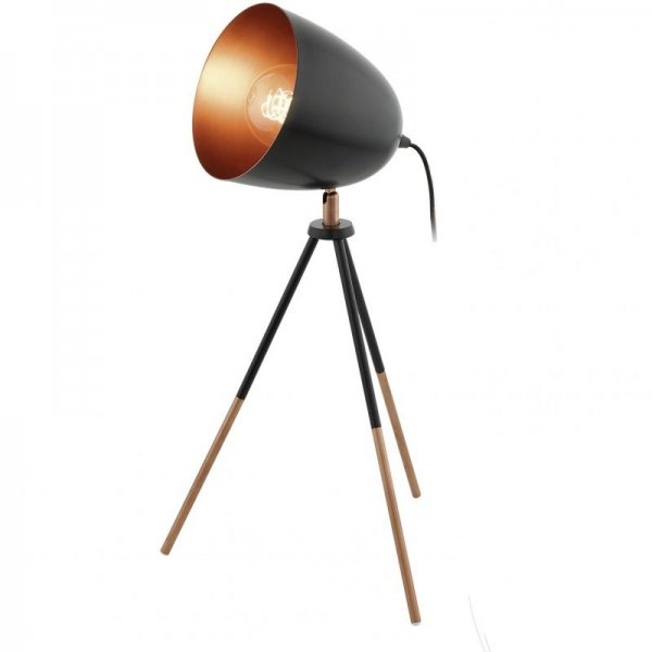 Настольная лампа Scopus Table Lamp Черный Медь Настольная лампа Scopus Table Lamp Черный Медь в Рязани | Loft Concept