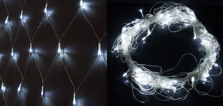 Гирлянда-Сетка Белым свет диодов - Loft-Concept в Рязани