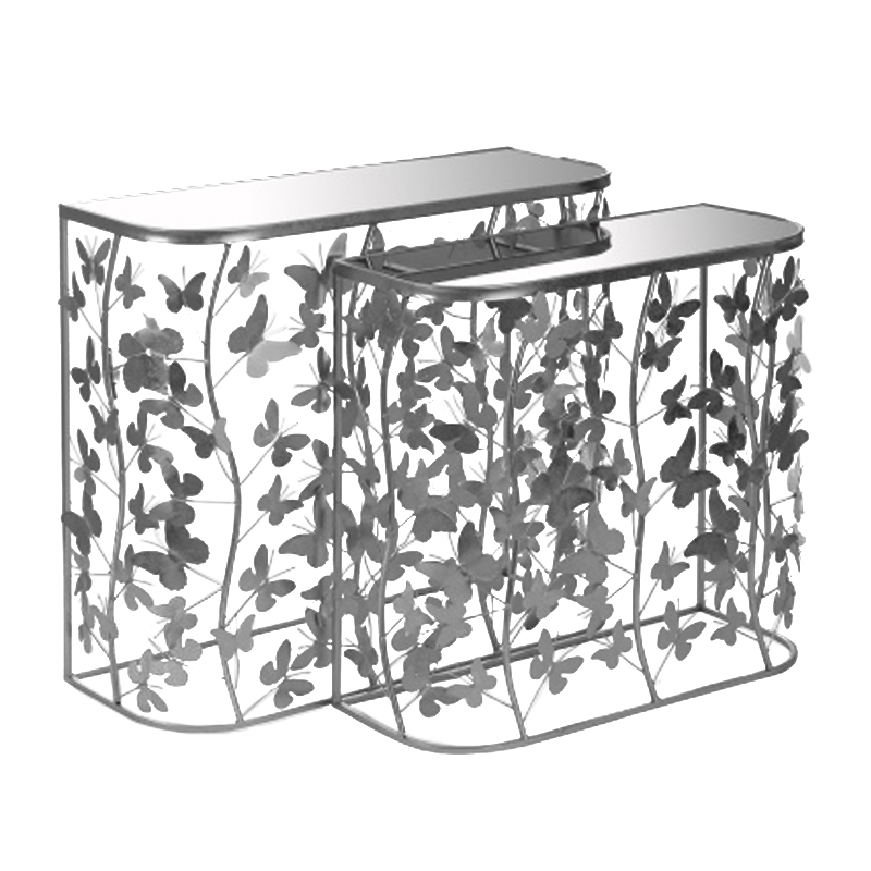 Консоль Silver Butterfly Серебряный Консоль Silver Butterfly Серебряный в Рязани | Loft Concept