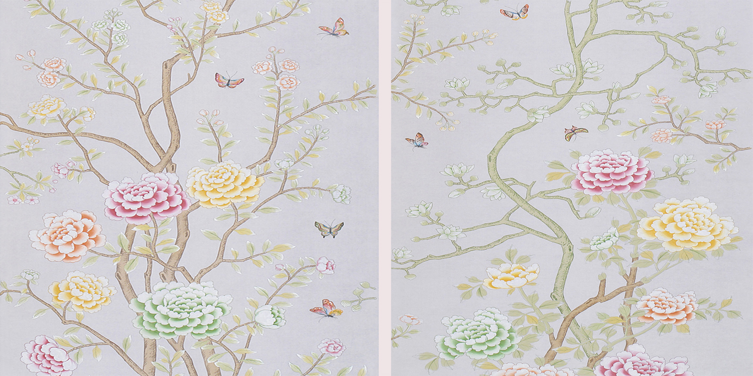 Обои ручная роспись Chelsea Lilac Hint - фото №1