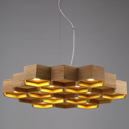 Люстра Honeycomb 12 Loft Wooden Ecolight Люстра Honeycomb 12 Loft Wooden Ecolight в Рязани | Loft Concept