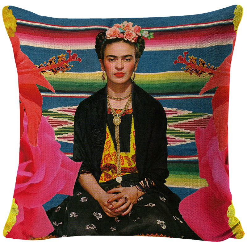 Декоративная подушка Frida Kahlo 6 Мульти Декоративная подушка Frida Kahlo 6 Мульти в Рязани | Loft Concept