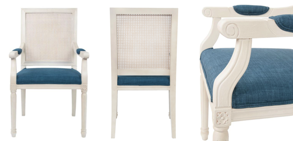 Стул French chairs Provence Garden White ArmChair Стул French chairs Provence Garden White ArmChair - Loft-Concept в Рязани