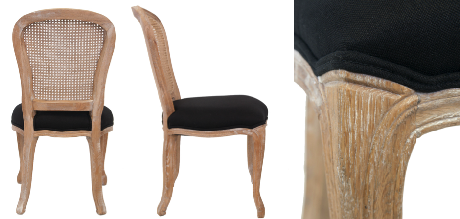 Стул French chairs Provence Neman Black Rattan Chair Стул French chairs Provence Neman Black Rattan Chair - Loft-Concept в Рязани