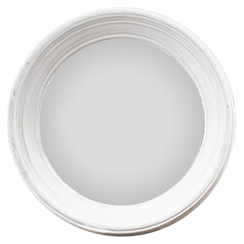 Зеркало Colbert Mirror White 66 Белый винтажная патина Зеркало Colbert Mirror White 66 Белый винтажная патина в Рязани | Loft Concept