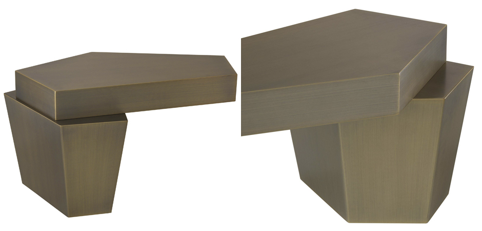 Кофейный стол Eichholtz Coffee Table Calabasas Low brass Кофейный стол Eichholtz Coffee Table Calabasas Low brass - Loft-Concept в Рязани