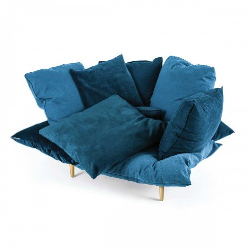 Кресло Seletti Armchair Comfy Turquoise Синий Кресло Seletti Armchair Comfy Turquoise Синий в Рязани | Loft Concept