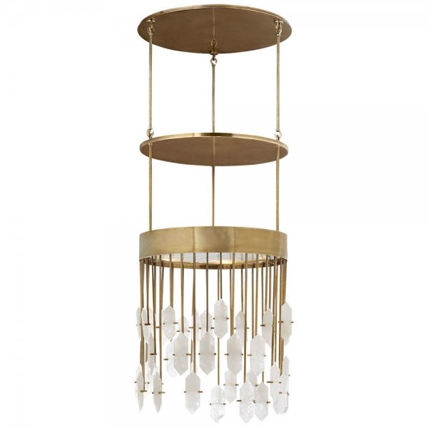 Люстра Kelly Wearstler Halcyon medium round chandelier Латунь Люстра Kelly Wearstler Halcyon medium round chandelier Латунь в Рязани | Loft Concept