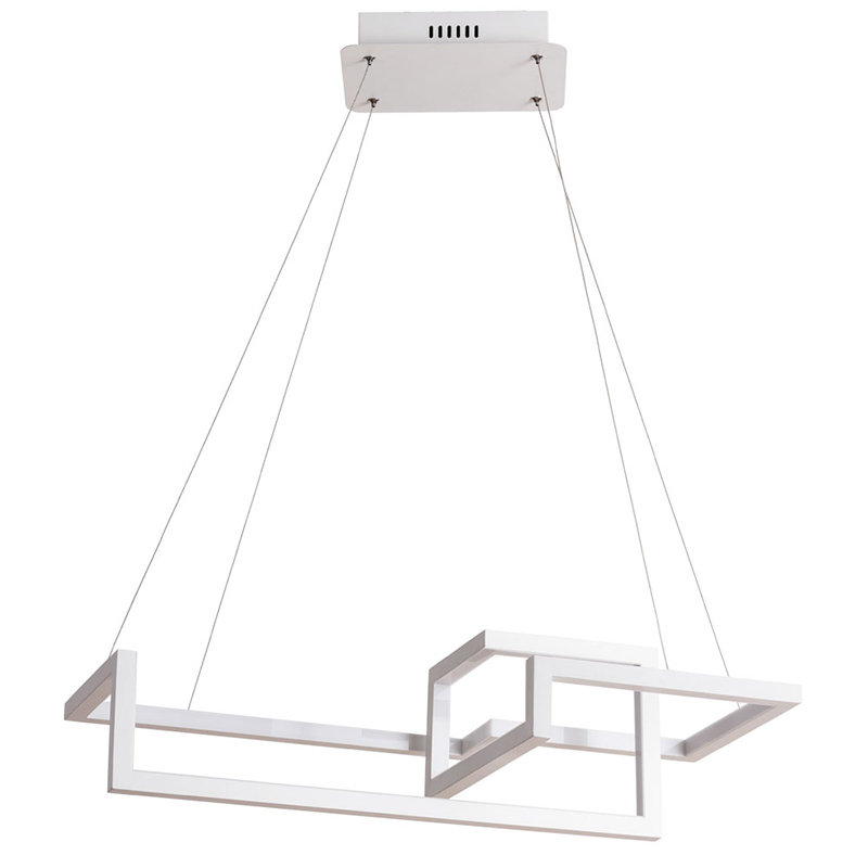 Люстра Esther Geometric White Chandelier I Белый Люстра Esther Geometric White Chandelier I Белый в Рязани | Loft Concept