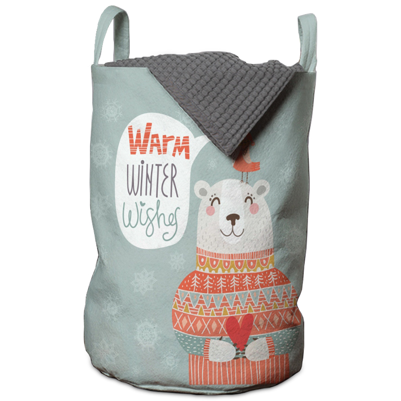 Корзина Warm winter wishes Basket Мульти Корзина Warm winter wishes Basket Мульти в Рязани | Loft Concept