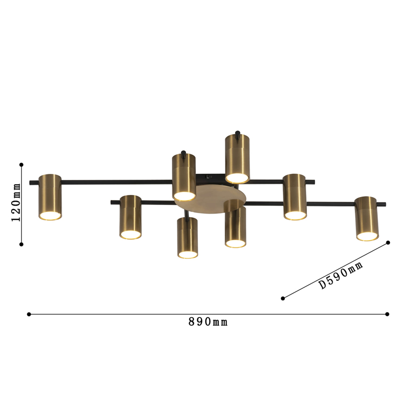 Потолочный светильник Tribes Chandelier Gold Потолочный светильник Tribes Chandelier Gold в Рязани