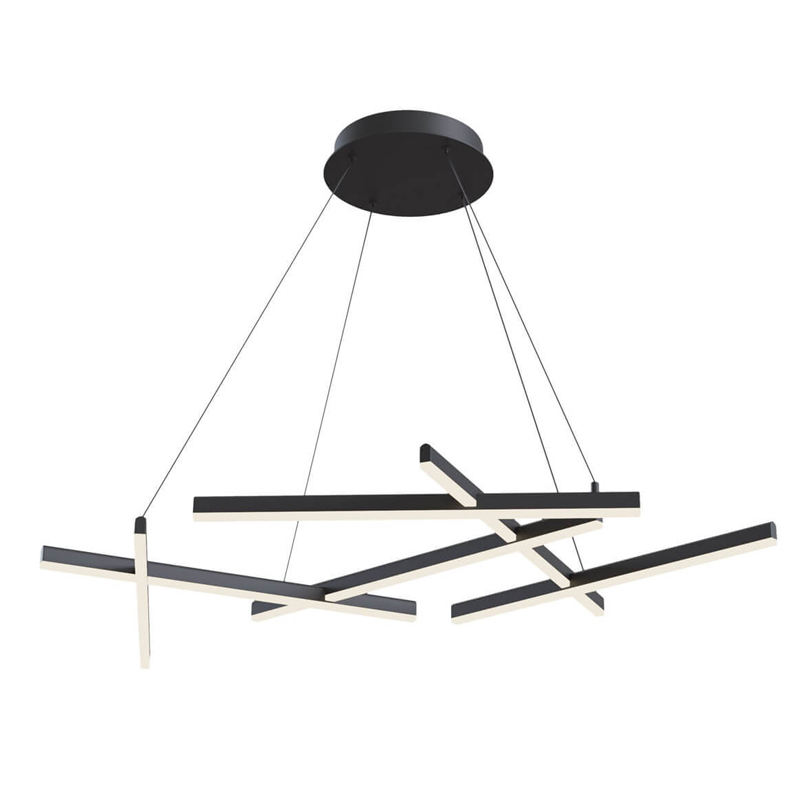 Люстра Smeragde Light Chandelier black Черный Люстра Smeragde Light Chandelier black Черный в Рязани | Loft Concept