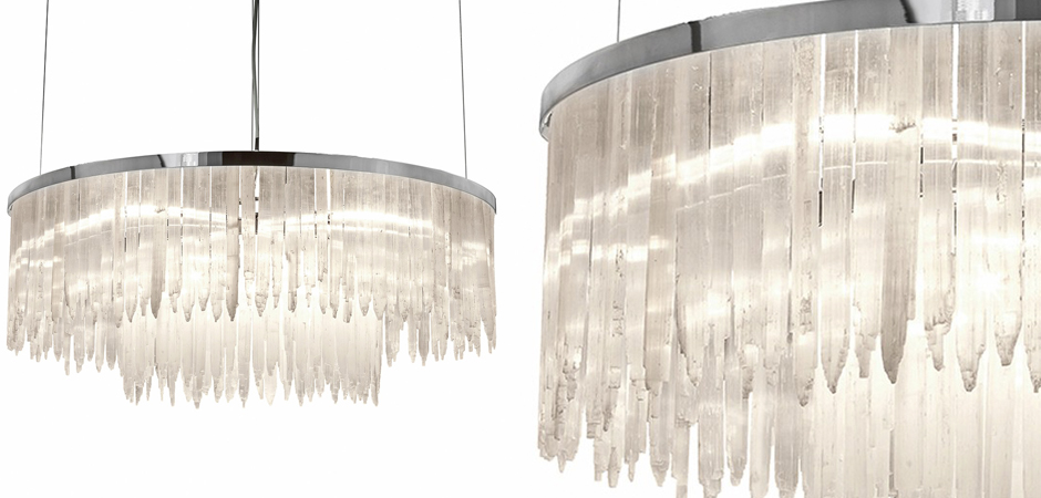 Люстра LAMP SELENITE MINI Nickel Oval Люстра LAMP SELENITE MINI Nickel Oval - Loft-Concept в Рязани
