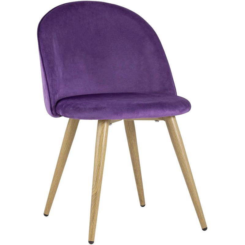 Стул Miruna Chair Спинка Ромбы Лиловый Велюр Лиловый Древесина Стул Miruna Chair Спинка Ромбы Лиловый Велюр Лиловый Древесина в Рязани | Loft Concept