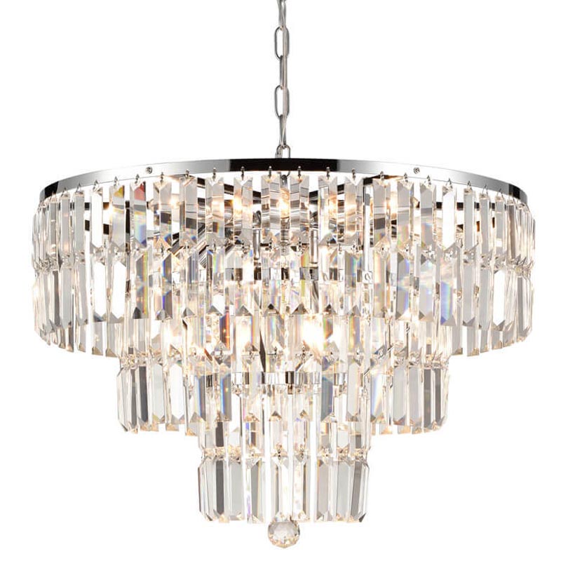 Люстра 1920s Odeon Chandelier chrome 60 Прозрачный (Transparent) Хром Люстра 1920s Odeon Chandelier chrome 60 Прозрачный (Transparent) Хром в Рязани | Loft Concept