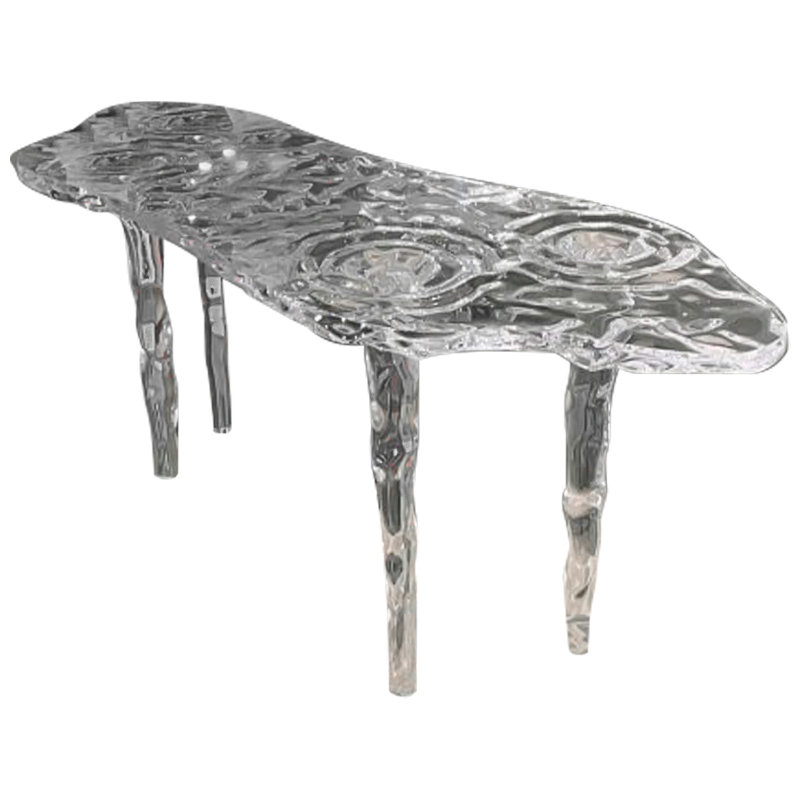 Дизайнерский Стол из прозрачного Акрила Crystal Icicle Table Прозрачный Дизайнерский Стол из прозрачного Акрила Crystal Icicle Table Прозрачный в Рязани | Loft Concept
