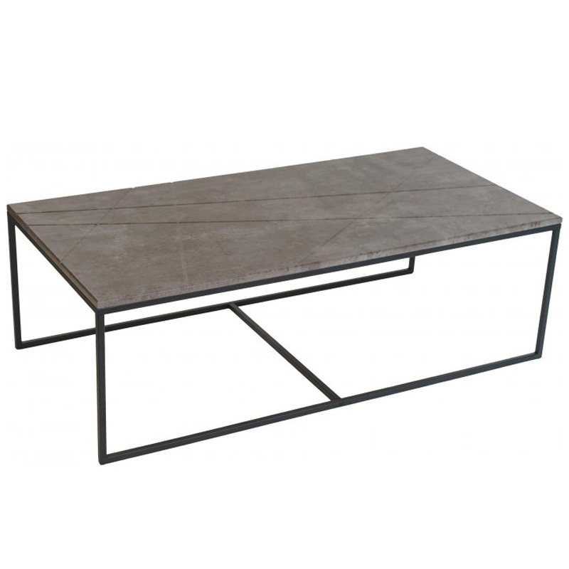 Кофейный стол Fidan Coffee Table Серый бетон в Рязани | Loft Concept 