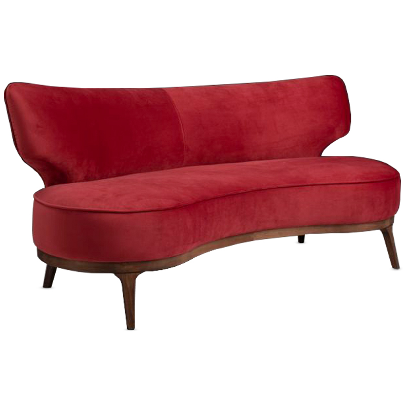 Диван Авиньон Avignon sofa Коралловый Диван Авиньон Avignon sofa Коралловый в Рязани | Loft Concept
