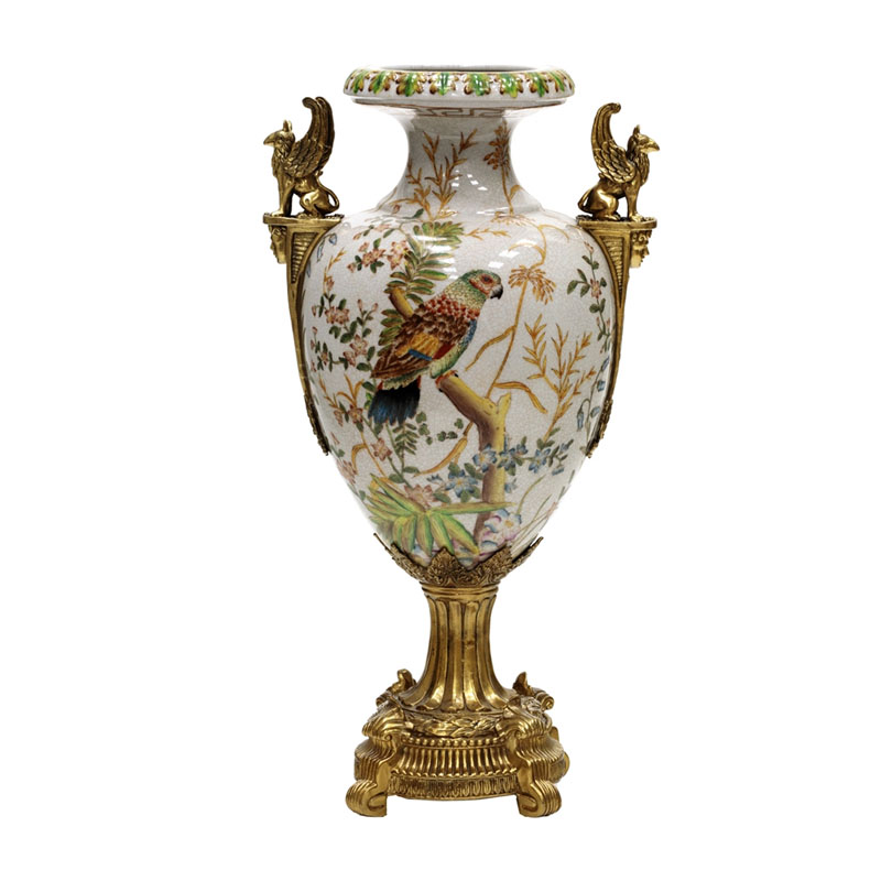 Ваза Bronze Griffin Vase 47 Бронза Мульти Ваза Bronze Griffin Vase 47 Бронза Мульти в Рязани | Loft Concept