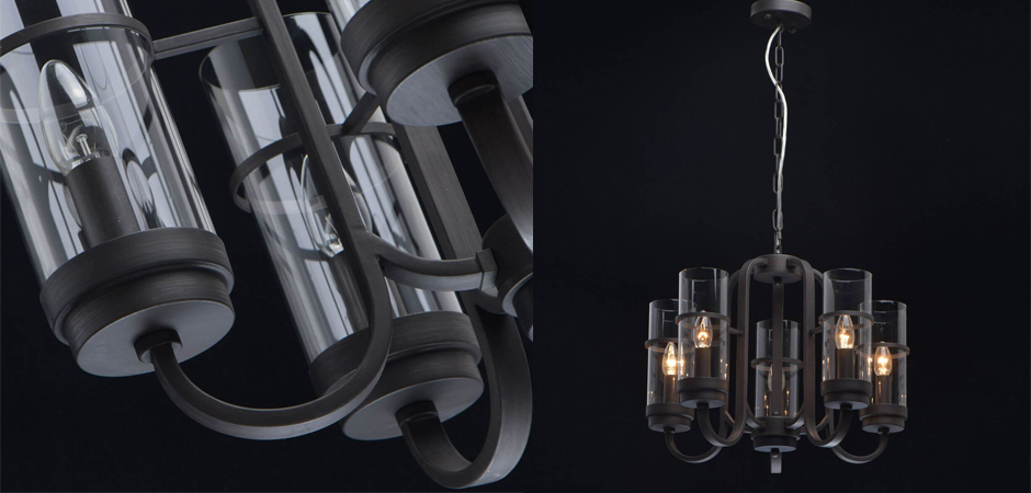 Люстра Glass Beaker lamps 5 Люстра Glass Beaker lamps 5 - Loft-Concept в Рязани