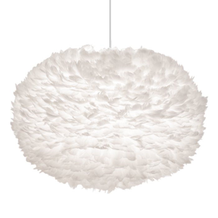 Люстра из перьев Plumage White Белый Люстра из перьев Plumage White Белый в Рязани | Loft Concept