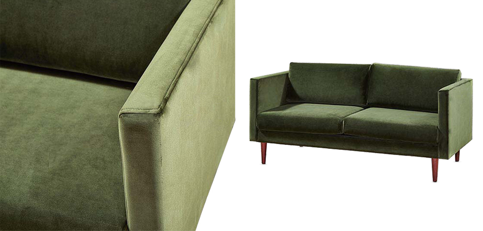 Диван Simple Forms Sofa Green Диван Simple Forms Sofa Green - Loft-Concept в Рязани