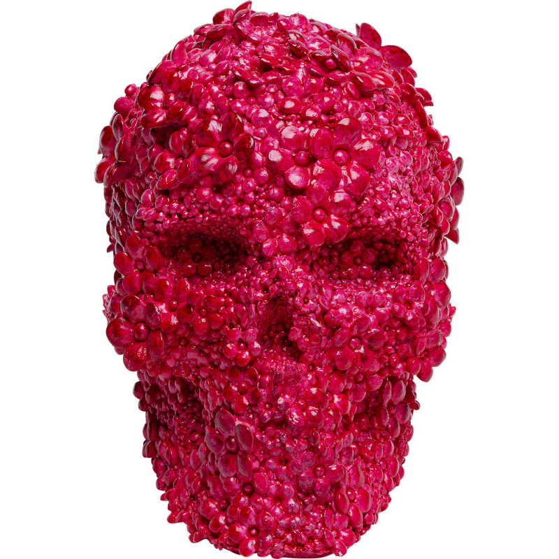 Копилка Pink Skull made of Flowers Малиновый (Crimson) Копилка Pink Skull made of Flowers Малиновый (Crimson) в Рязани | Loft Concept