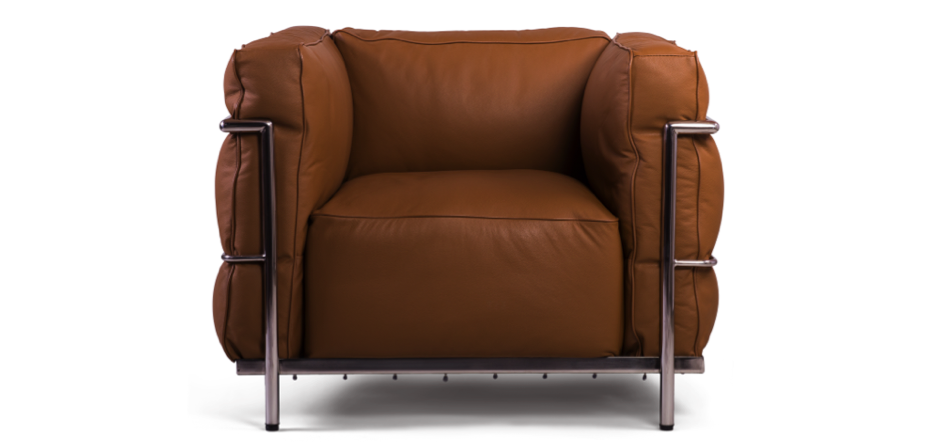 Кресло Le Corbusier LC3 brown Кресло Le Corbusier LC3 brown - Loft-Concept в Рязани