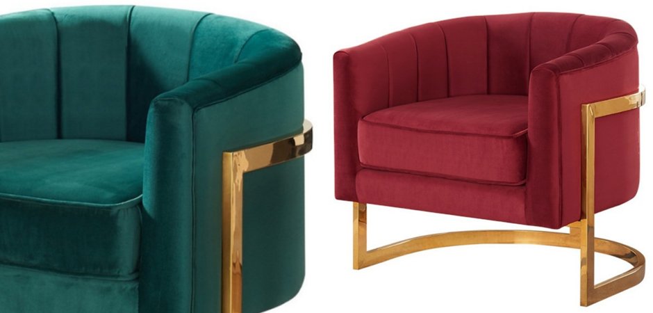 Кресло Accent Velvet chair Кресло Accent Velvet chair - Loft-Concept в Рязани