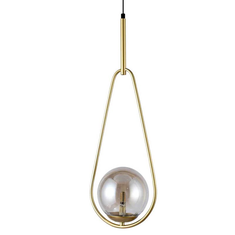 Подвесной светильник B.LUX C Ball gold 20 Серый (Gray) матовое золото в Рязани | Loft Concept 