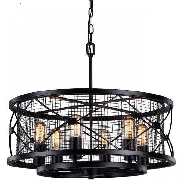 Люстра Mosquitoes Caster Chandelier Черный Люстра Mosquitoes Caster Chandelier Черный в Рязани | Loft Concept