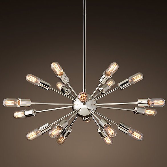 Люстра RH SPUTNIK Polished Nickel Хром Люстра RH SPUTNIK Polished Nickel Хром в Рязани | Loft Concept