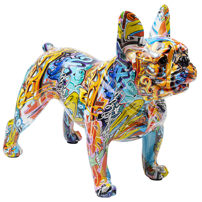 Статуэтка Graffiti Bulldog Мульти Статуэтка Graffiti Bulldog Мульти в Рязани | Loft Concept