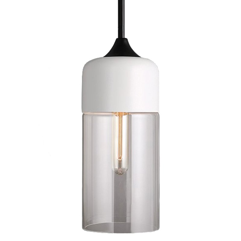 Подвесной светильник Hanglamp zwart glas White I Белый Прозрачное Стекло Подвесной светильник Hanglamp zwart glas White I Белый Прозрачное Стекло в Рязани | Loft Concept