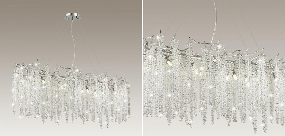Люстра Fairy Tree Silver на 12 ламп Люстра Fairy Tree Silver на 12 ламп - Loft-Concept в Рязани