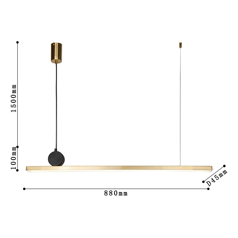 Светодиодная люстра DRAWING LINES Gold Светодиодная люстра DRAWING LINES Gold в Рязани