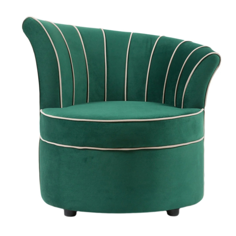 Кресло Curly Backrest Green Зеленый Кресло Curly Backrest Green Зеленый в Рязани | Loft Concept