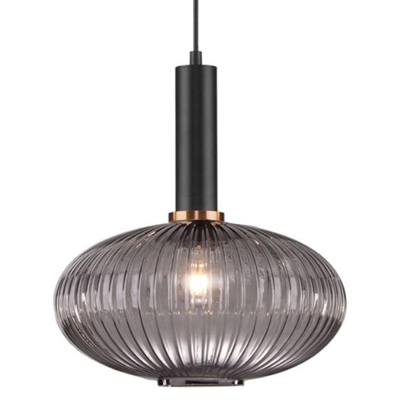 Светильник Ferm Living chinese lantern Gray II Серый (Gray) Черный Светильник Ferm Living chinese lantern Gray II Серый (Gray) Черный в Рязани | Loft Concept