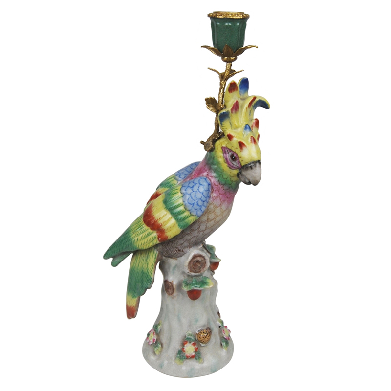 Подсвечник Corella Parrot Candlestick Мульти Подсвечник Corella Parrot Candlestick Мульти в Рязани | Loft Concept