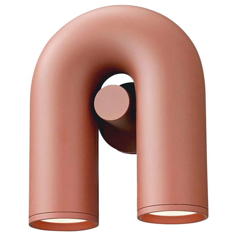 Бра Cirkus Sconce Pink Коричневый Бра Cirkus Sconce Pink Коричневый в Рязани | Loft Concept
