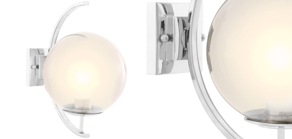 Бра Eichholtz Wall Lamp Cascade Nickel Бра Eichholtz Wall Lamp Cascade Nickel - Loft-Concept в Рязани