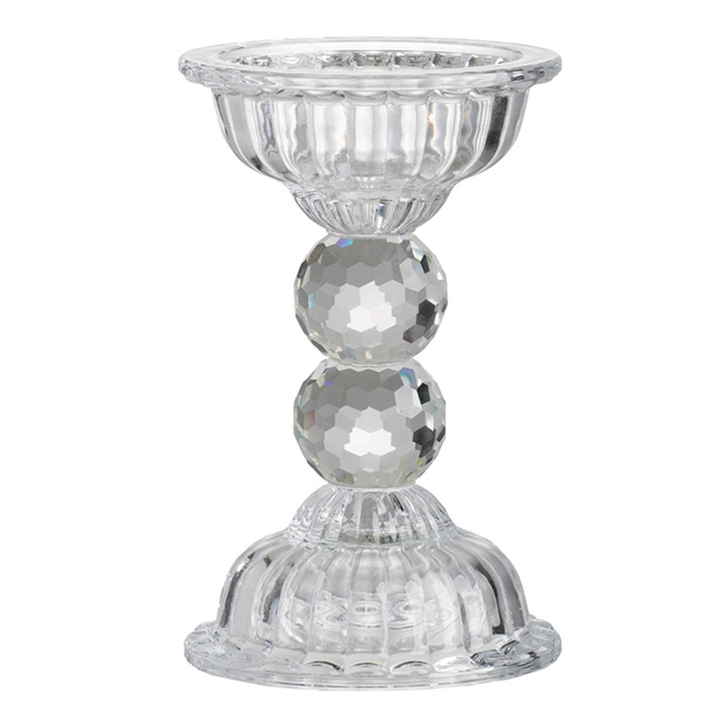 Подсвечник Manais Candlestick 23 Прозрачное Стекло Подсвечник Manais Candlestick 23 Прозрачное Стекло в Рязани | Loft Concept