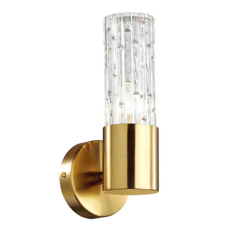 Бра Lorinda Wall lamp Прозрачный (Transparent) Золотой Бра Lorinda Wall lamp Прозрачный (Transparent) Золотой в Рязани | Loft Concept