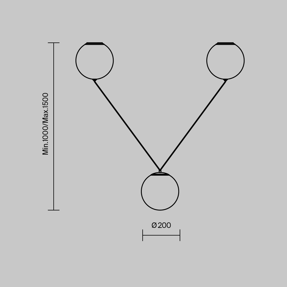 Подвесной светильник Twins 3000К 26Вт в Рязани