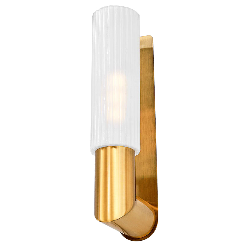 Бра Wiley Wall Lamp Белый Золотой Бра Wiley Wall Lamp Белый Золотой в Рязани | Loft Concept