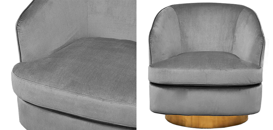 Кресло Stardust Armchair Grey Кресло Stardust Armchair Grey - Loft-Concept в Рязани