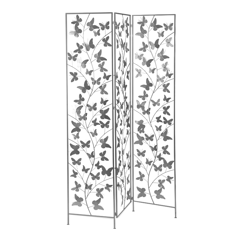 Ширма Silver Butterfly Серебряный Ширма Silver Butterfly Серебряный в Рязани | Loft Concept