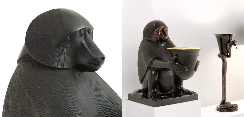 Настольная лампа Eichholtz Art Deco Monkey Настольная лампа Eichholtz Art Deco Monkey - Loft-Concept в Рязани