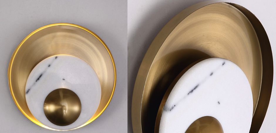 Бра Ginger & Jagger Pearl WALL LAMP round gold Бра Ginger & Jagger Pearl WALL LAMP round gold - Loft-Concept в Рязани