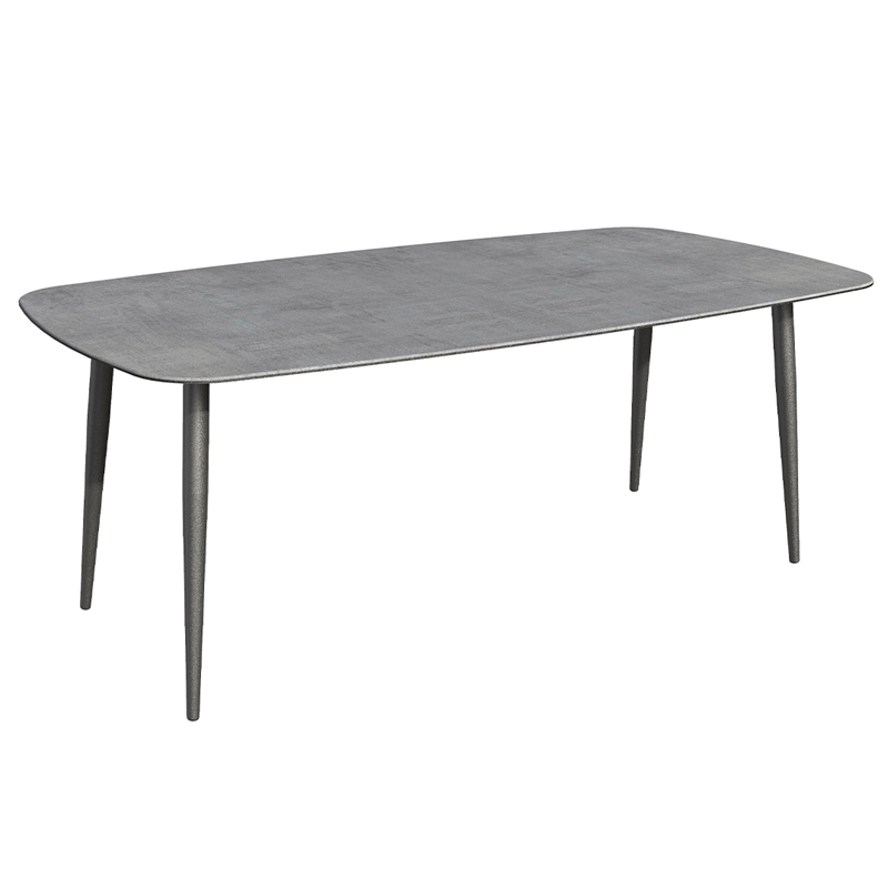 Обеденный стол Robby Dinner Table Черный Серый Обеденный стол Robby Dinner Table Черный Серый в Рязани | Loft Concept